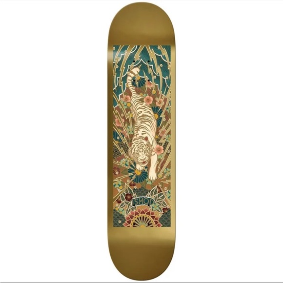 Real Ishod Priscilla Wilson White Tiger Skate Deck - NWT - Picture 1 of 5